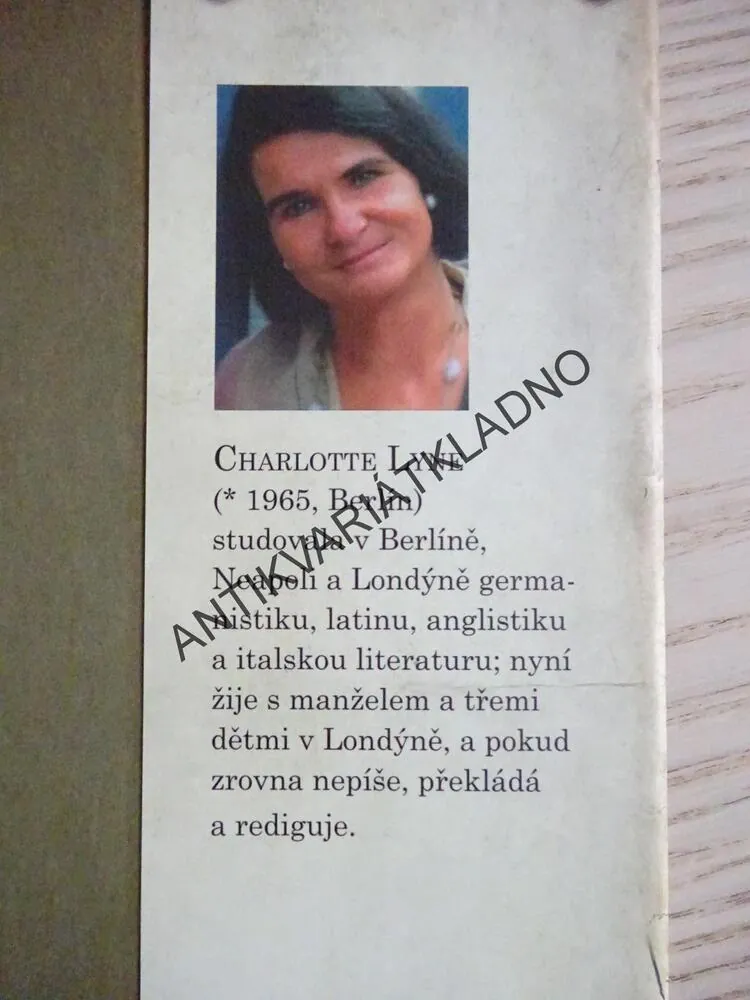 KAINOVO DĚDICTVÍ, CHARLOTTE LYNE, **an