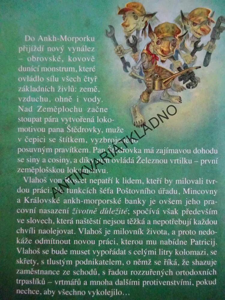 POD PAROU, ÚŽASNÁ ZEMĚPLOCHA, TERRY PRATCHETT, **an