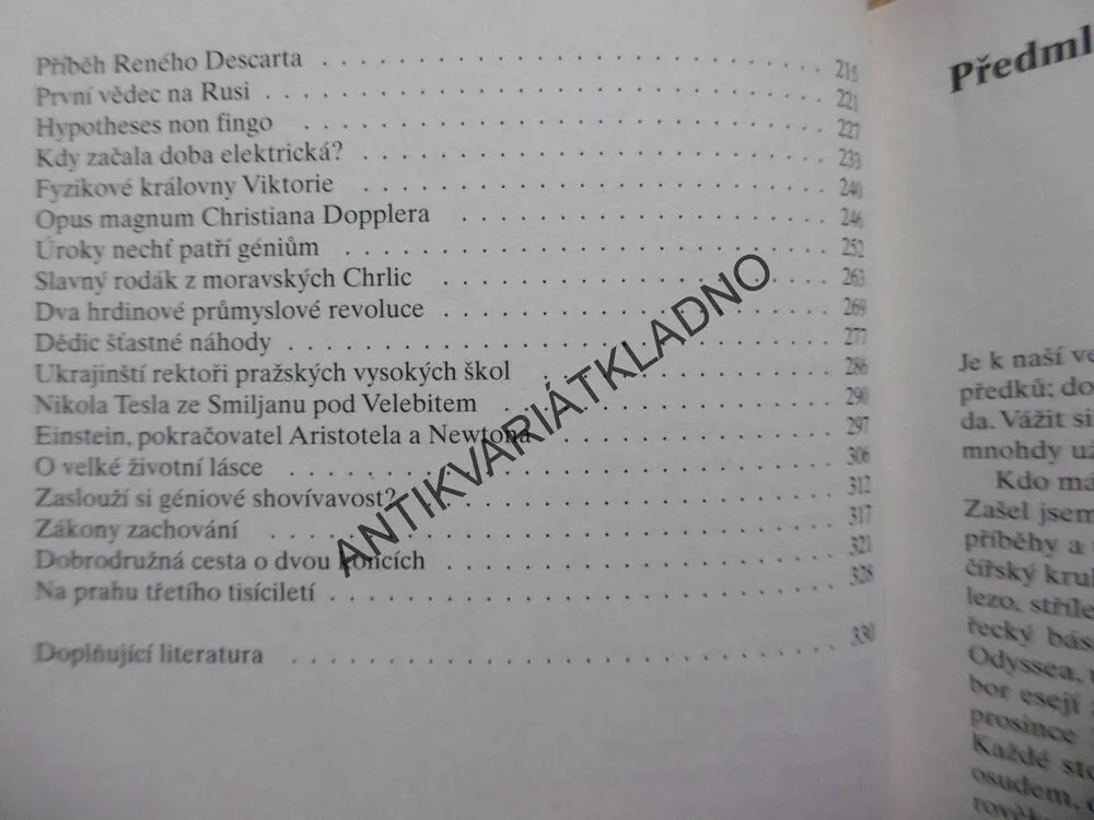 DĚJINY EVROPSKÝCH OBJEVŮ A VYNÁLEZŮ, OD HOMÉRA K EINSTEINOVI,KRAUS, **an 
