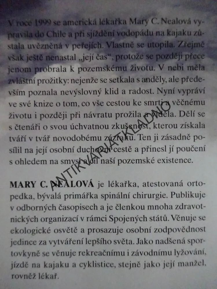 DO NEBE A ZPÁTKY, MARY C. NEALOVÁ, **an