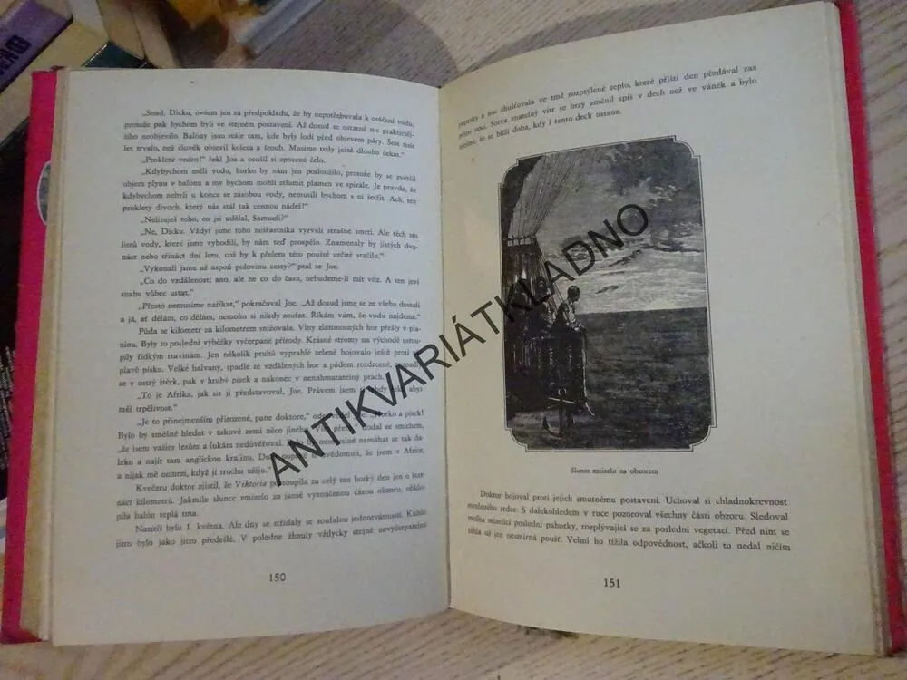 PĚT NEDĚL V BALONU, JULES VERNE, 1963, **an