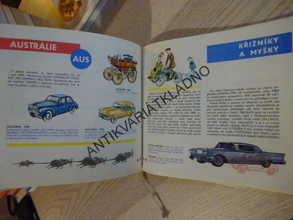 MOTOROVÉ OPOJENÍ, F.A. ELSTNER, AUTO VETERÁN, FORMULE, FRANTIŠEK ŠKODA, 1966, **an