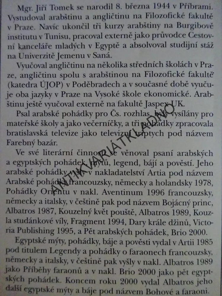 ZANÚBIJE, KRÁLOVNA SYRSKÉ POUŠTĚ, JIŘÍ TOMEK,, **an