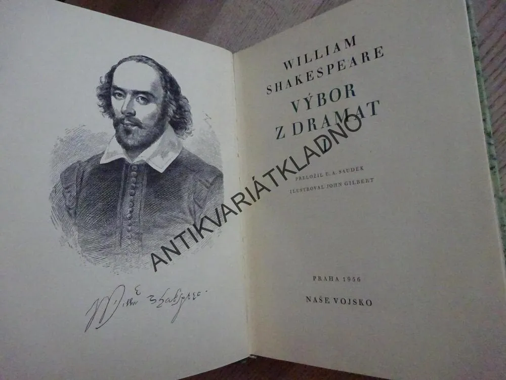 VÝBOR Z DRAMAT 1., WILLIAM SHAKESPEARE, **an