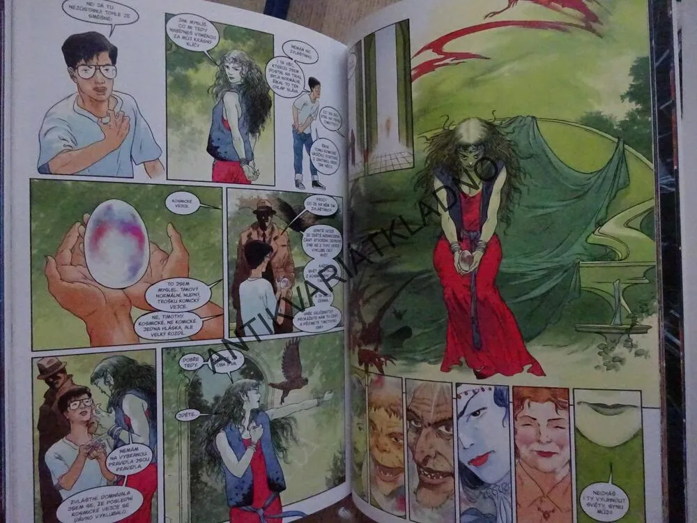 KNIHY MAGIE, NEIL GAIMAN, KOMIKS VERTIGO, **an