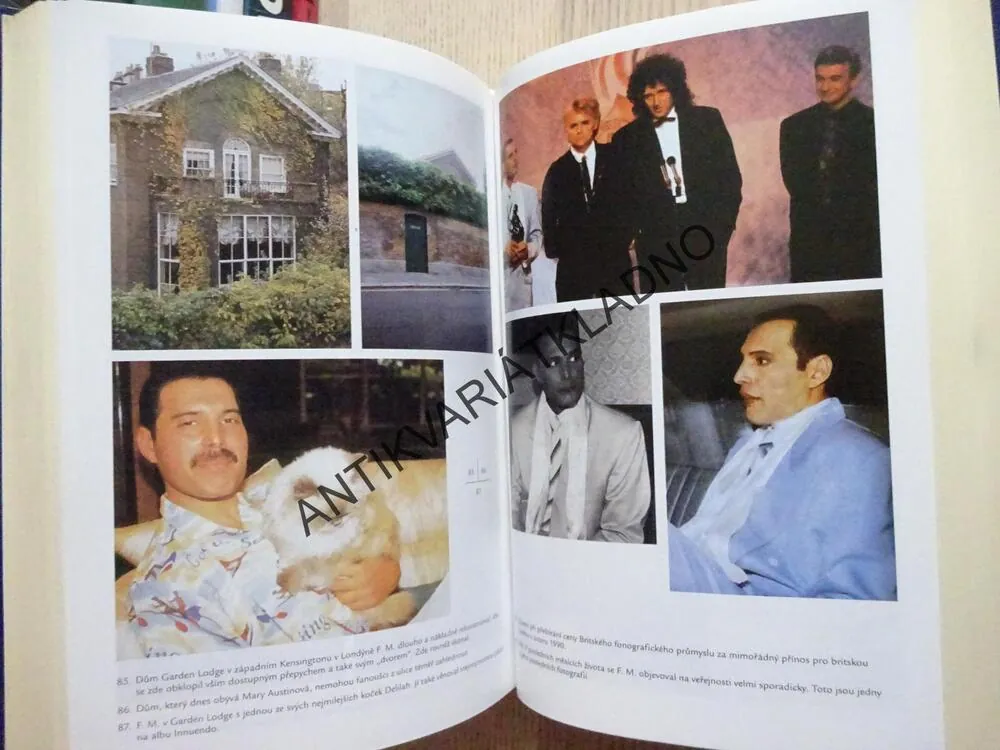 FREDDIE MERCURY, LESLEY-ANN JONESOVÁ, **an
