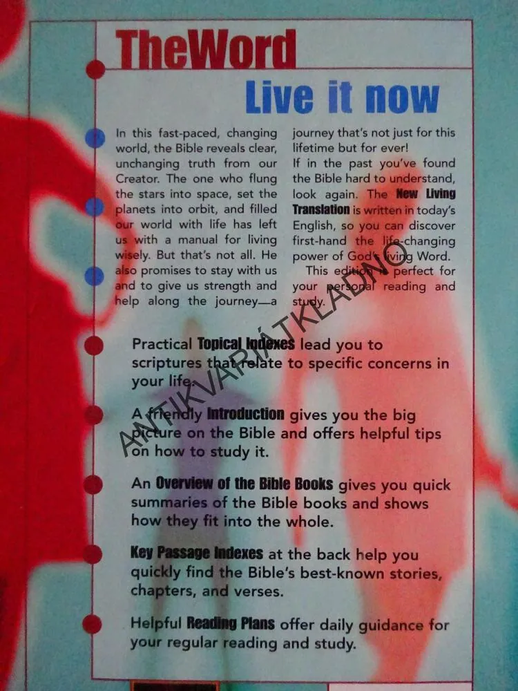 THE WORD, LIVE IT NOW, **an