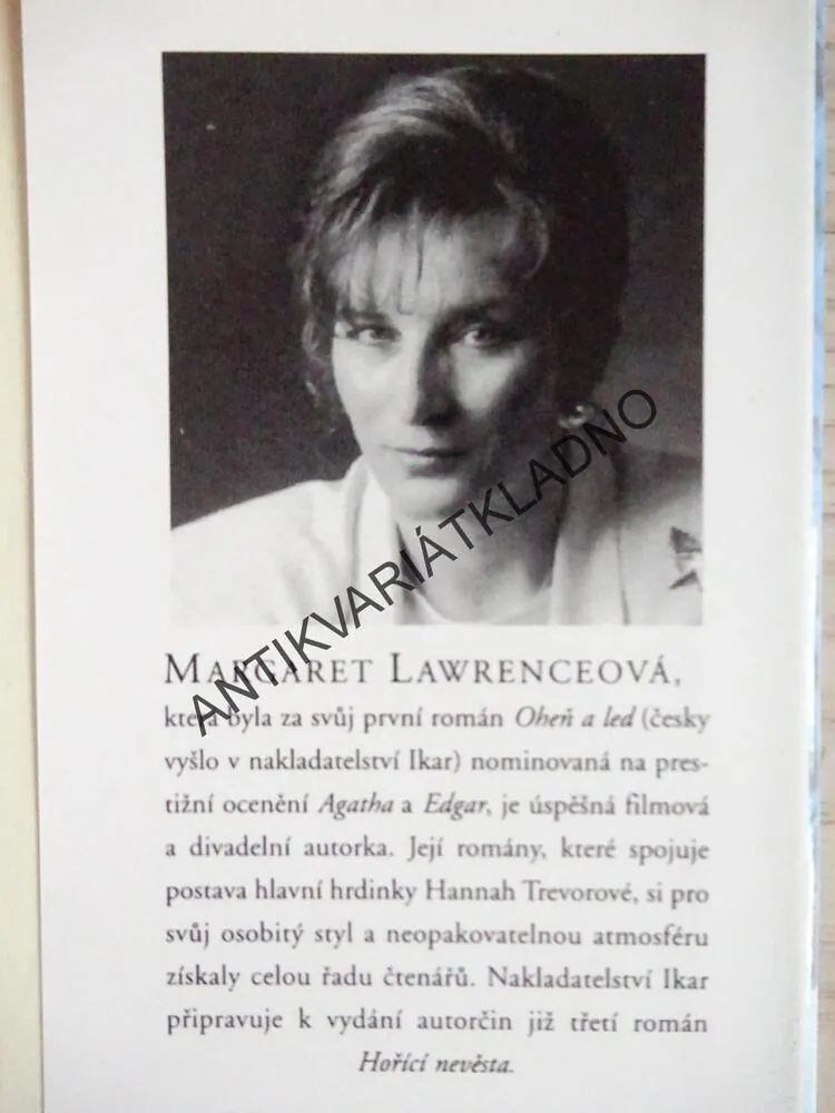 KRVAVĚ RUDÉ RŮŽE, MARGARET LAWRENCEOVÁ, **an