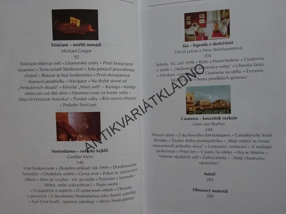 SFINGA, ZÁHADY HISTORIE 4, HANS-CHRISTIAN HUF, **an