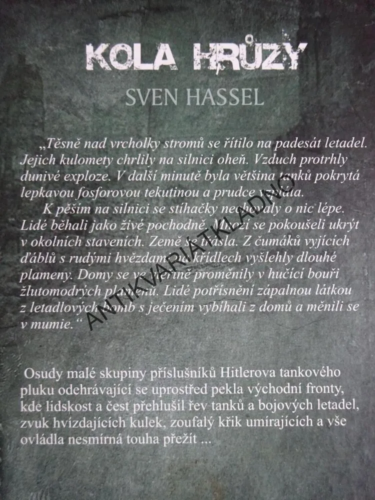 KOLA HRŮZY, SVEN HASSEL, **an