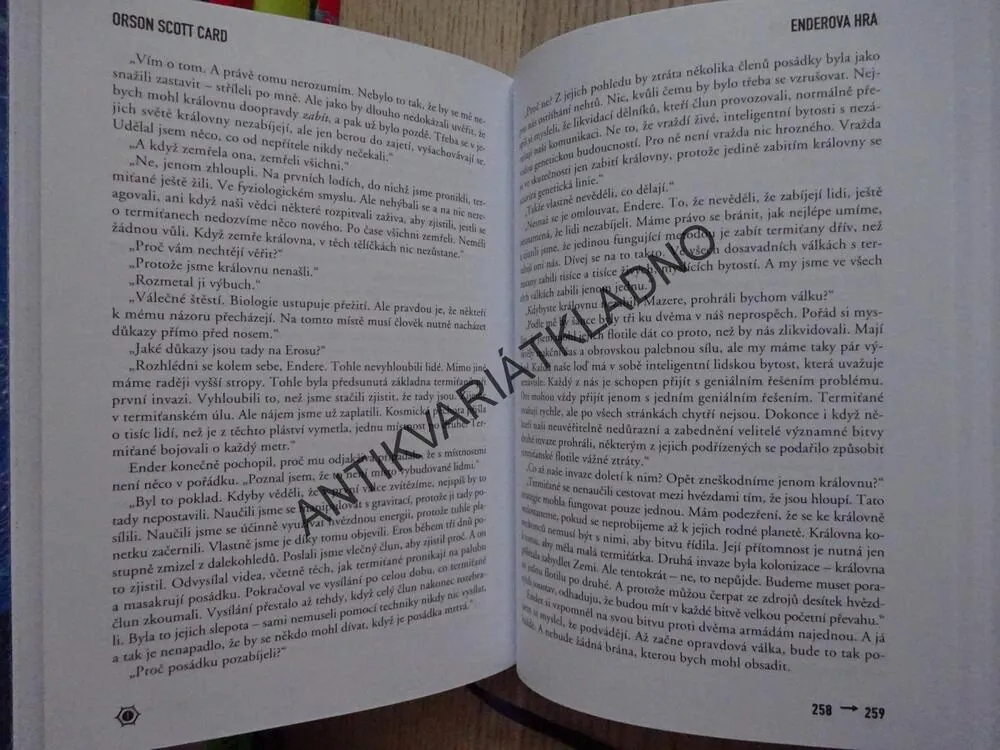ENDEROVA HRA, ORSON SCOTT CARD, **an