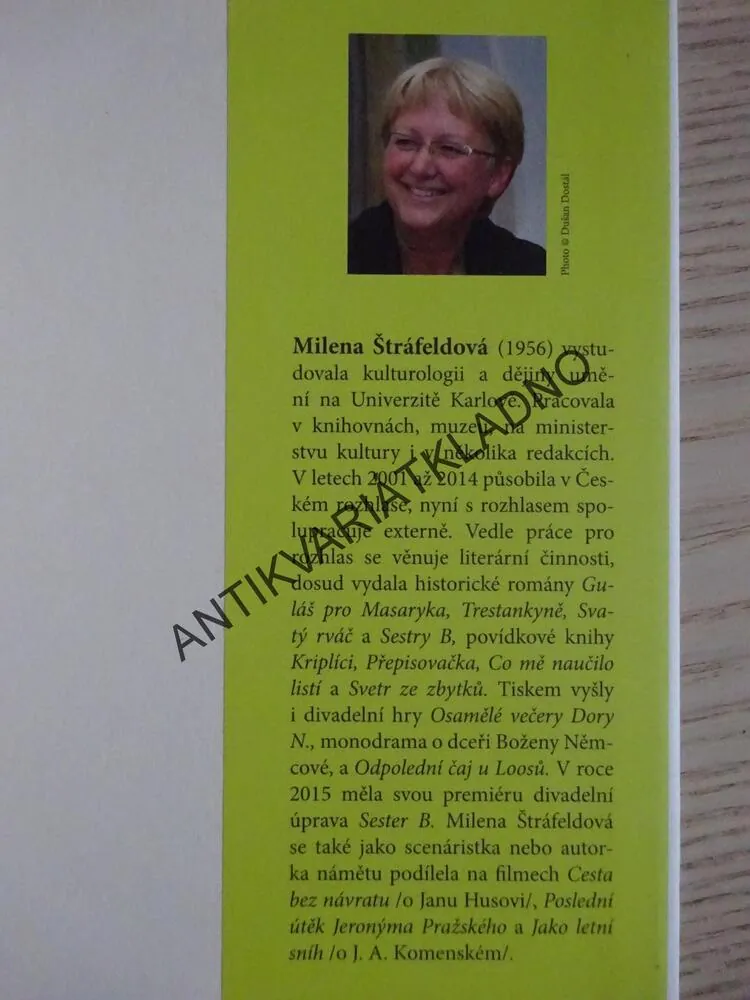 TO JE ON!, MILENA ŠTRÁFELDOVÁ, **an
