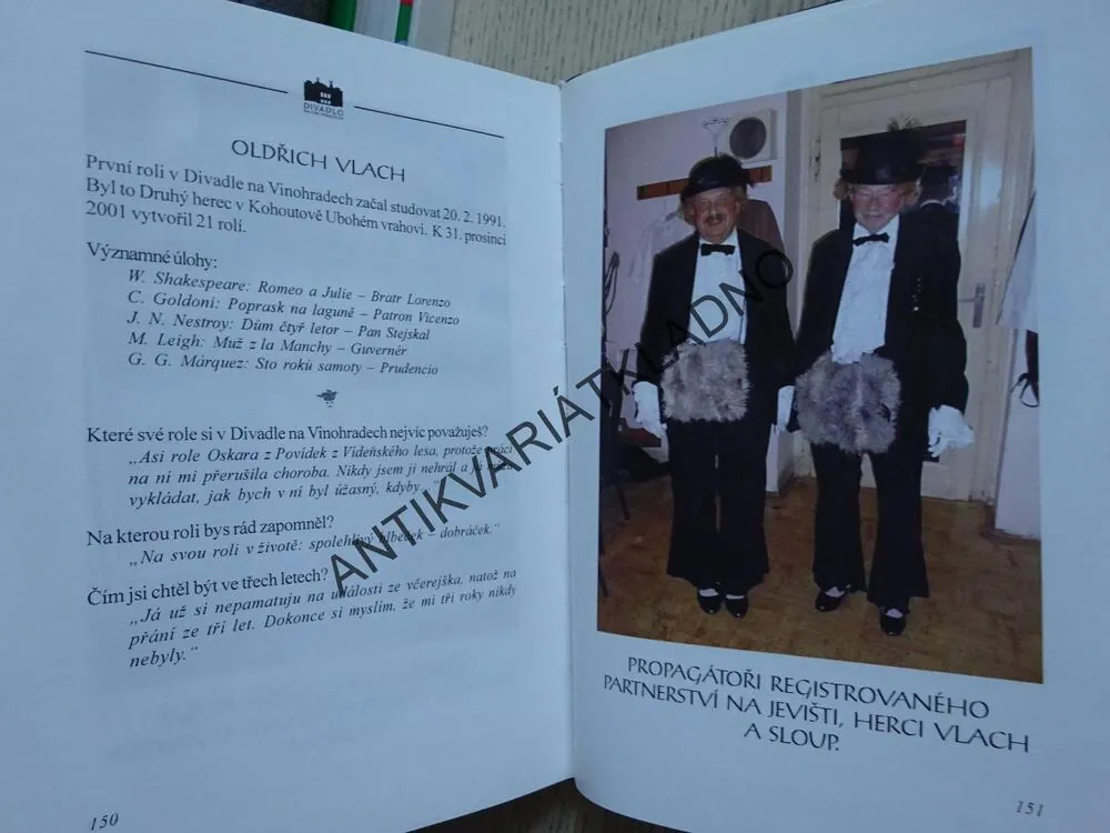DIVADLO NA VINOHRADECH V OSMDESÁTI OBRAZECH, MARTIN ZAHÁLKA, **an