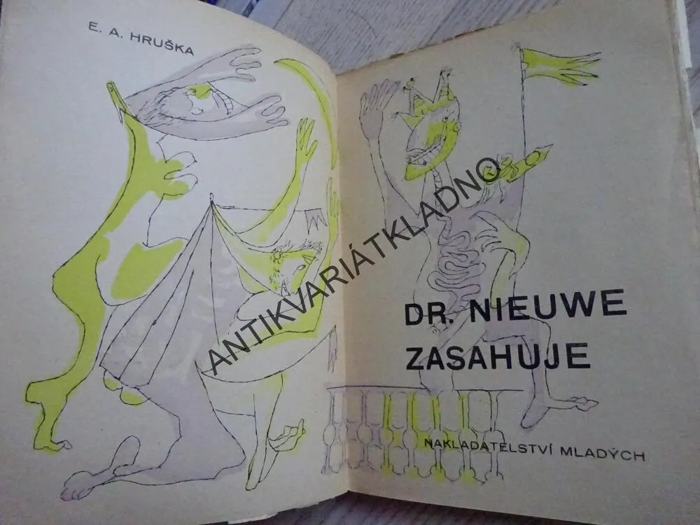 DR. NIEUWE ZASAHUJE, E. A. HRUŠKA, **an