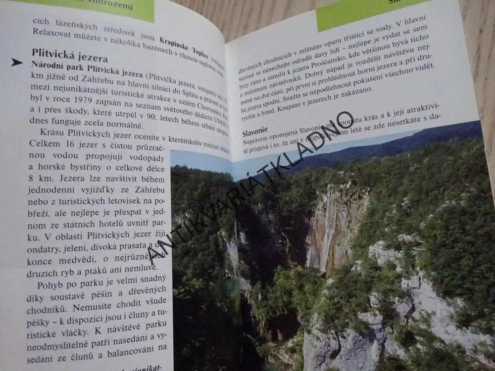 CHORVATSKO, PRŮVODCE DO KAPSY, **an