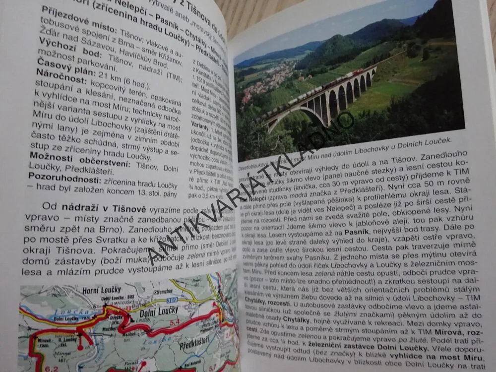 OKOLÍ BRNA A MORAVSKÝ KRAS, TURISTICKÝ PRŮVODCE ROTHER, **an