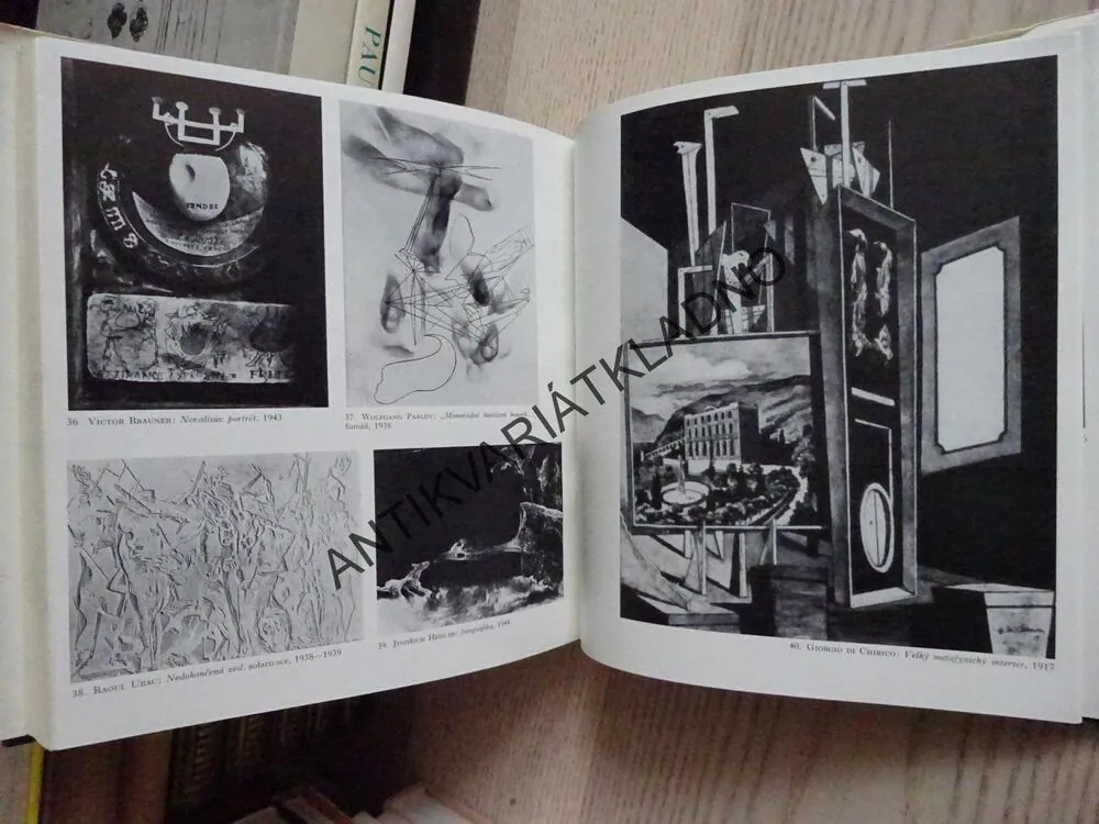 VÝTVARNÉ PROJEVY SURREALISMU, VRATISLAV EFFENBERGER, **an