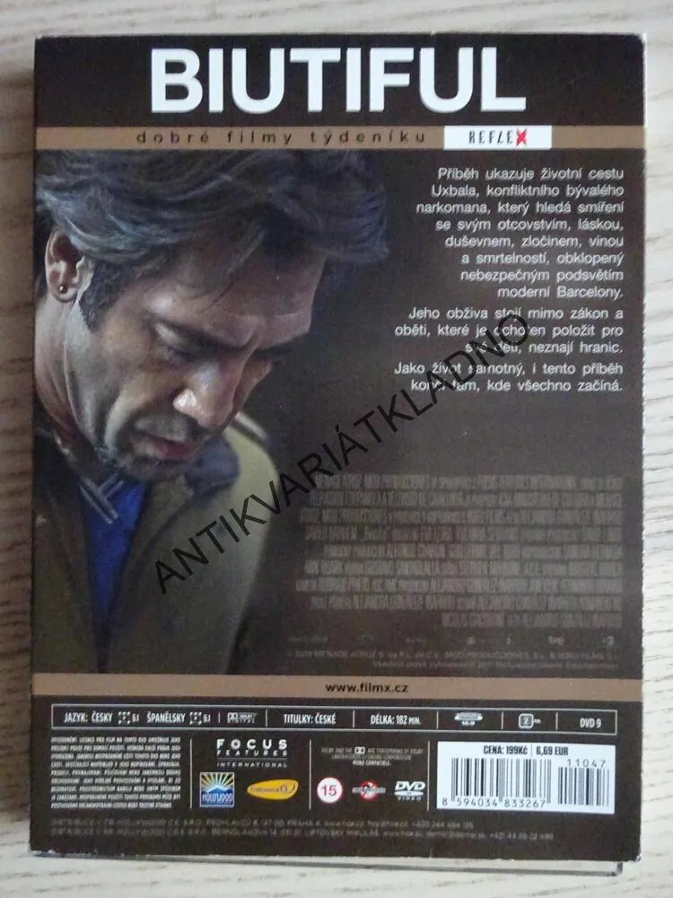 BIUTIFUL, DVD FILM