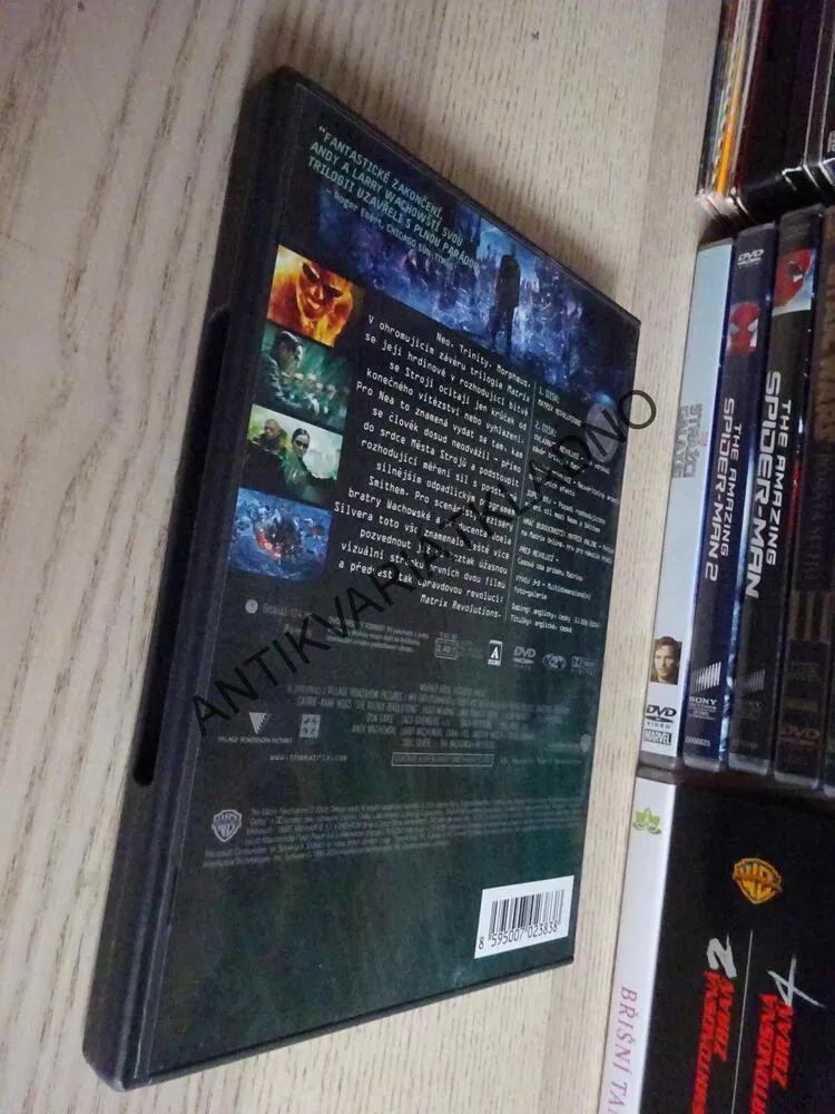 MATRIX REVOLUTIONS, DVD FILM