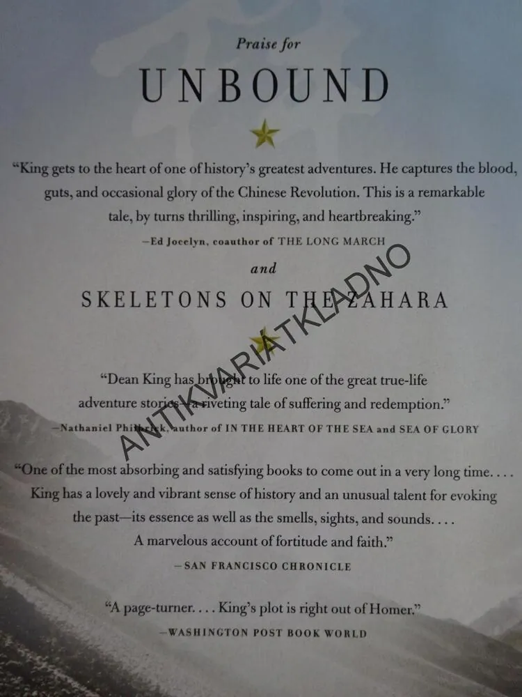 UNBOUND, DEAN KING, ANGLICKY, **an