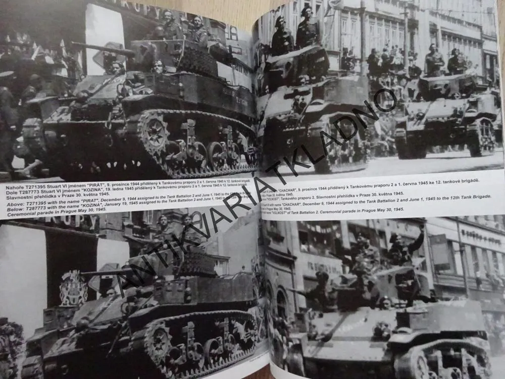 UK AND US TANKS IN CIABG AND CZECHOSLOVAK ARMY, 1940-1950, AMERICKÉ A BRITSKÉ TANKY U CIABG A ČESKOSLOVENSKÉ ARMÁDY, ANGLICKO-ČESKY, **an