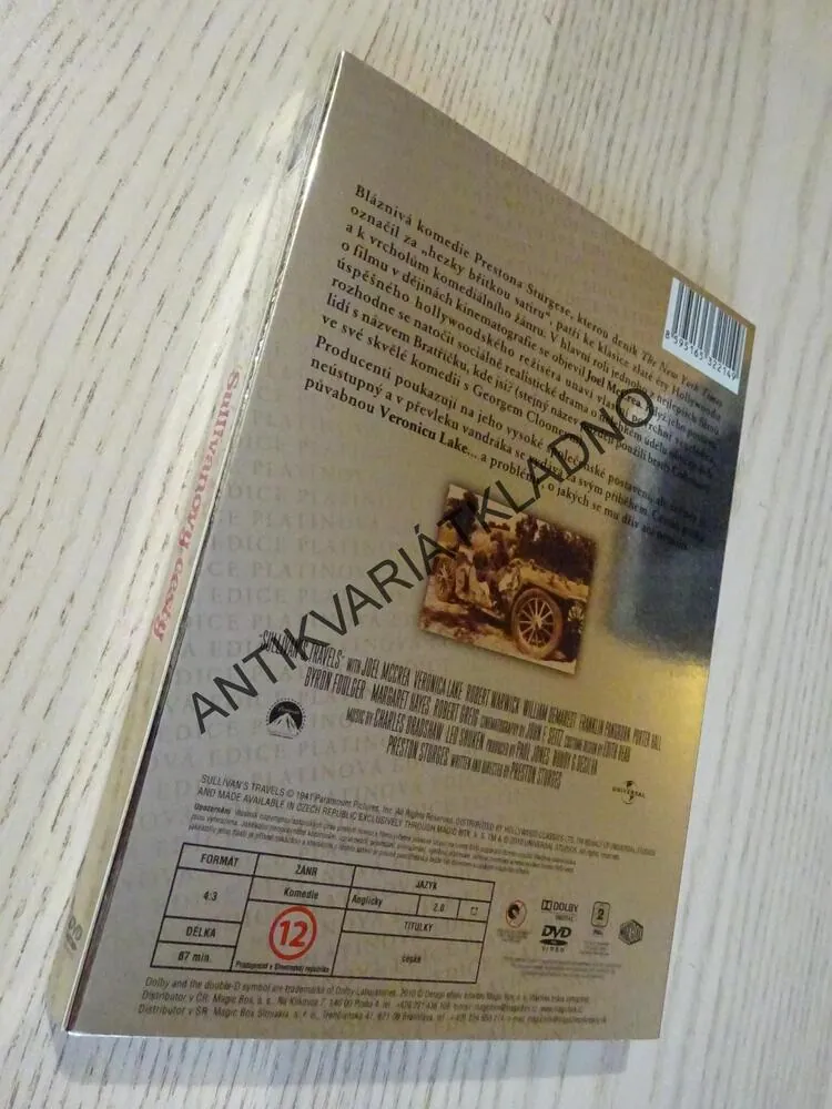 SULLIVANOVY CESTY, DVD FILM