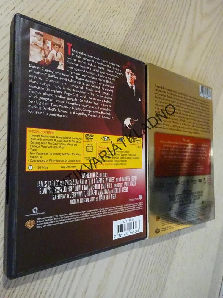 BOUŘLIVÁ DVACÁTÁ LÉTA, DVD FILM