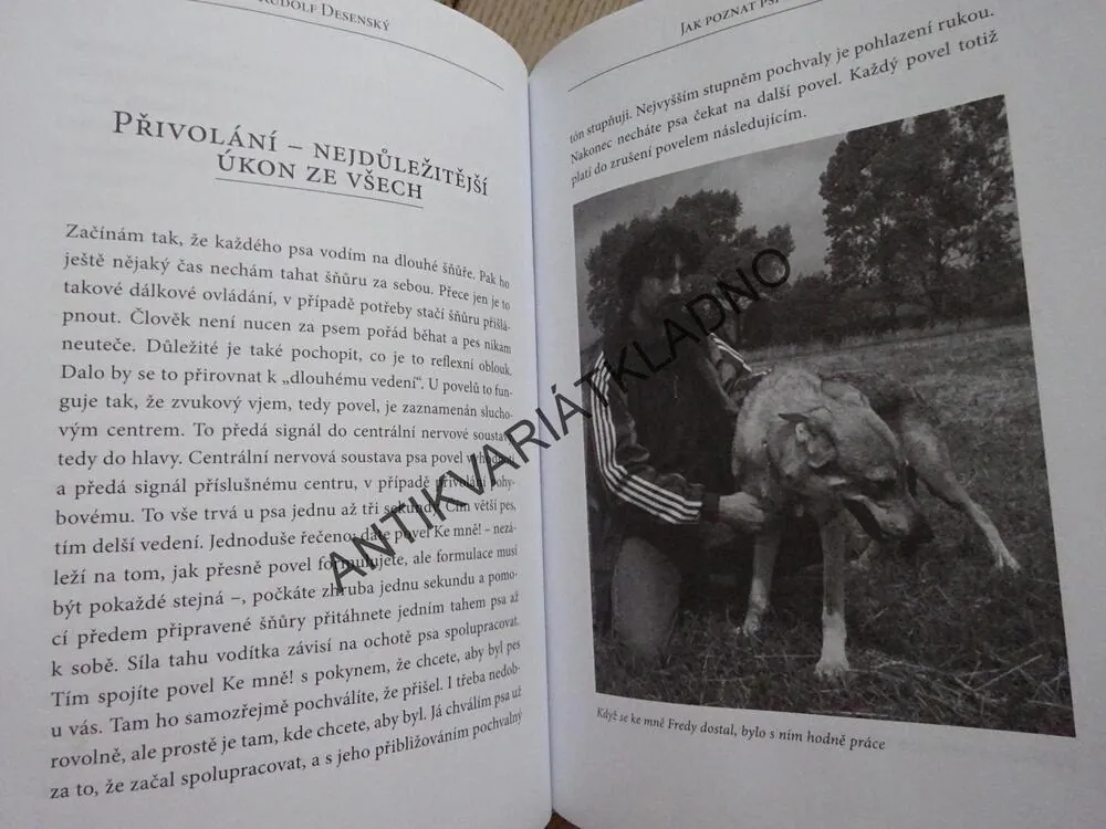 JAK POZNAT PSÍ DUŠI, RUDOLF DESENSKÝ, **an