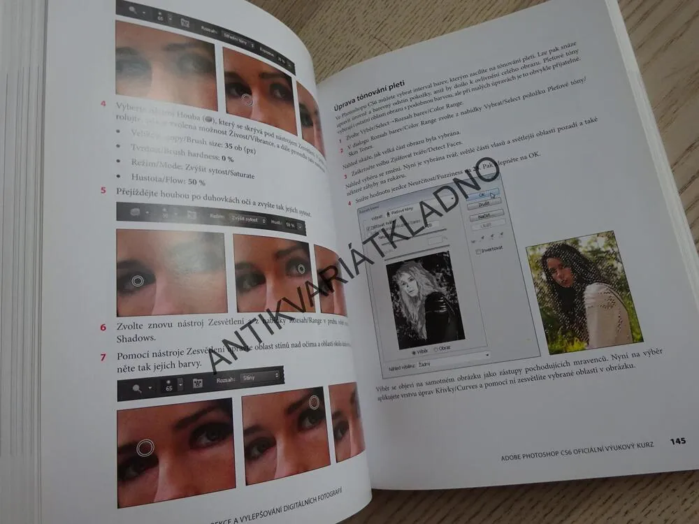 ADOBE PHOTOSHOP CS6, OFICIÁLNÍ VÝUKOVÝ KURZ, **an