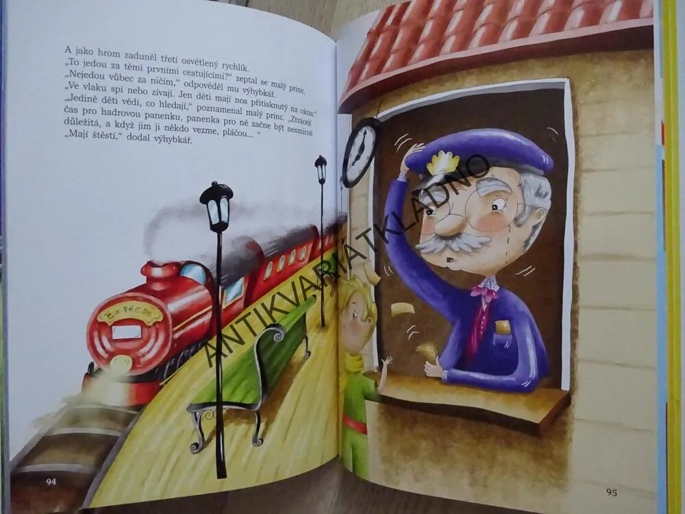 MALÝ PRINC, ANTOINE DE SAINT-EXUPERY, **an