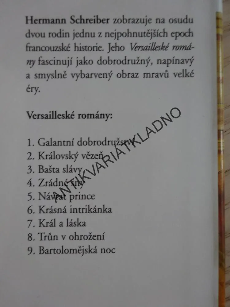BAŠTA SLÁVY, HERMANN SCHREIBER, **an