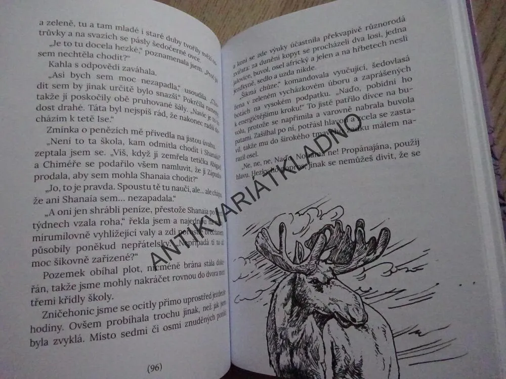 DIVOČARKA, POMSTA CHIMÉRY, LENE KAABERBOLOVÁ, **an