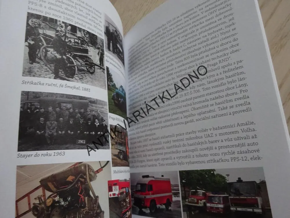 CO JSTE HASIČI, CO JSTE DĚLALI NA LÁNECH A VE VAŠÍROVĚ, FRANTIŠEK POŠTA, ROK 1881-2006, OKRES KLADNO, **an