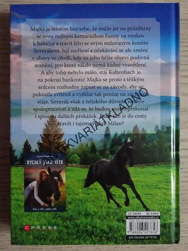 RYCHLÝ JAKO VÍTR, NÁVRAT, LEA CHMIDBAUEROVÁ, KRISTINA M. HENNOVÁ, **an