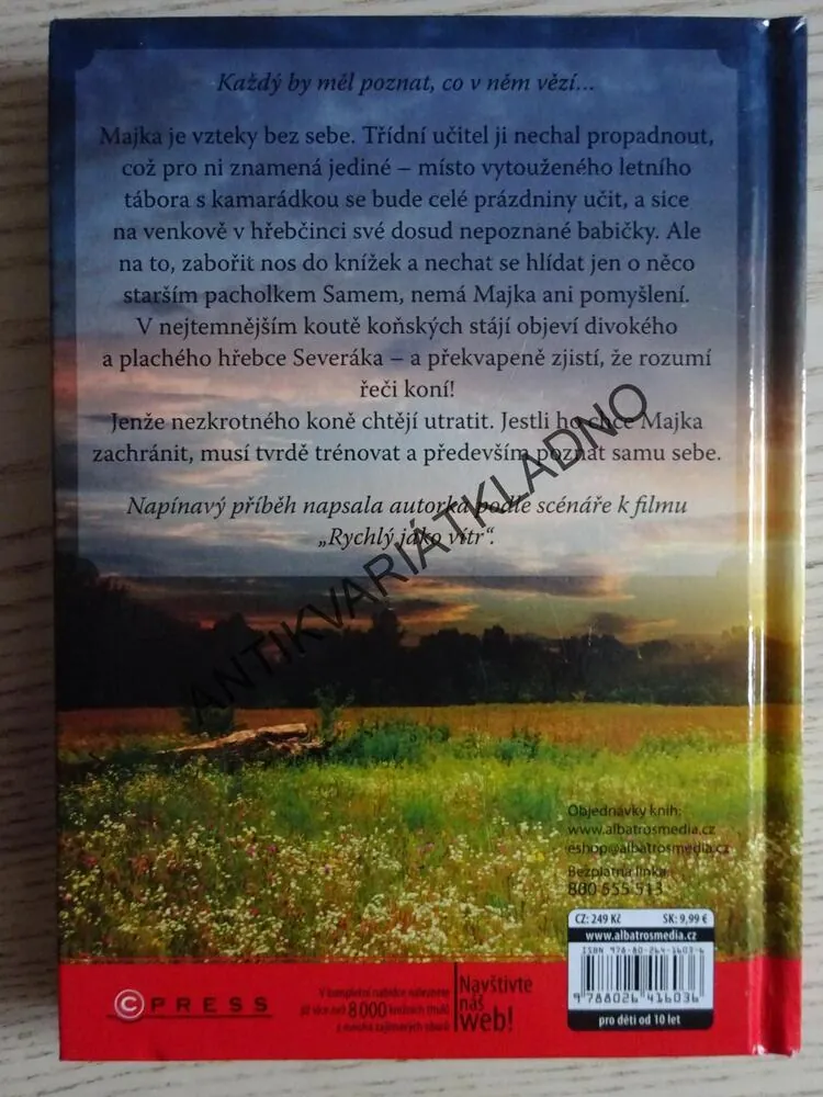 RYCHLÝ JAKO VÍTR, CAROLA WIMMEROVÁ, **an