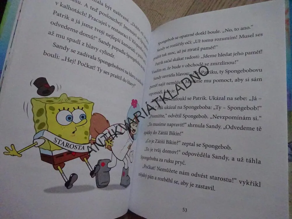 Z LÁSKY K BUBLINÁM, SPONGEBOB, **an