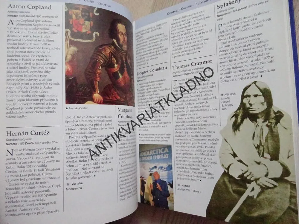 OXFORD ENCYKLOPEDIE, SLAVNÉ OSOBNOSTI, **an