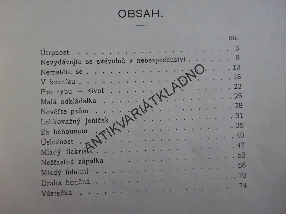 DĚTSKÝ SVĚT, MALÝM ČTENÁŘŮM, J. K. HRAŠE, **an