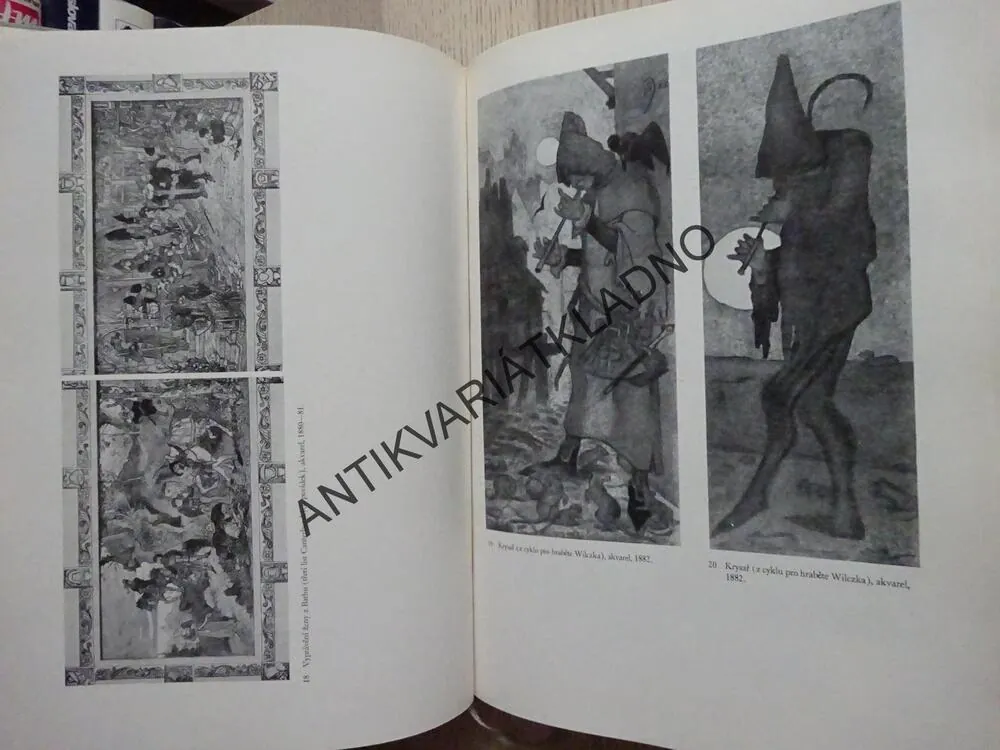 HANUŠ SCHWAIGER, MIROSLAV LAMAČ , VÝTVARNÉ UMĚNÍ, 1957, **an