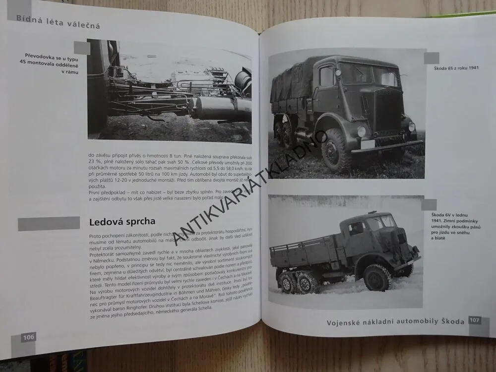 VOJENSKÉ NÁKLADNÍ AUTOMOBILY ŠKODA, FRANTIŠEK KUSOVSKÝ, **an