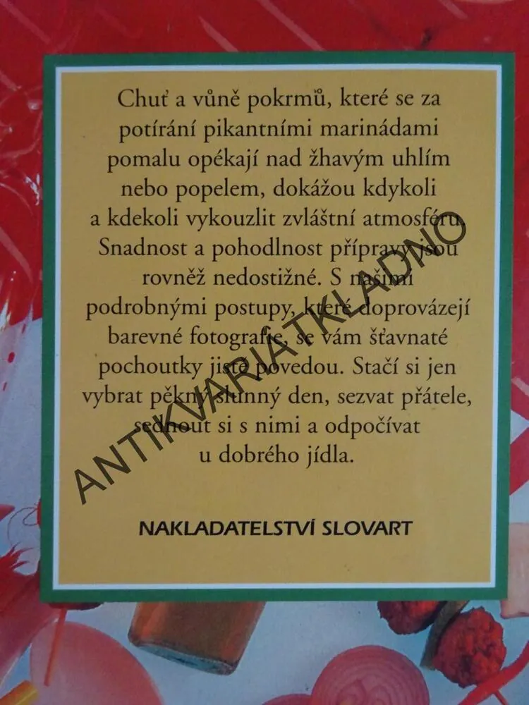 POKRMY NA ROŠTU, ANNE WILSONOVÁ, **an