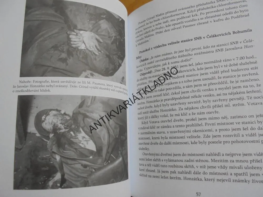 SVĚDOMÍ HRDINŮ, JINÁ TVÁŘ ODBOJOVÉ ČINNOSTI, BRATŘI MAŠÍNOVÉ, KAČOR, **an