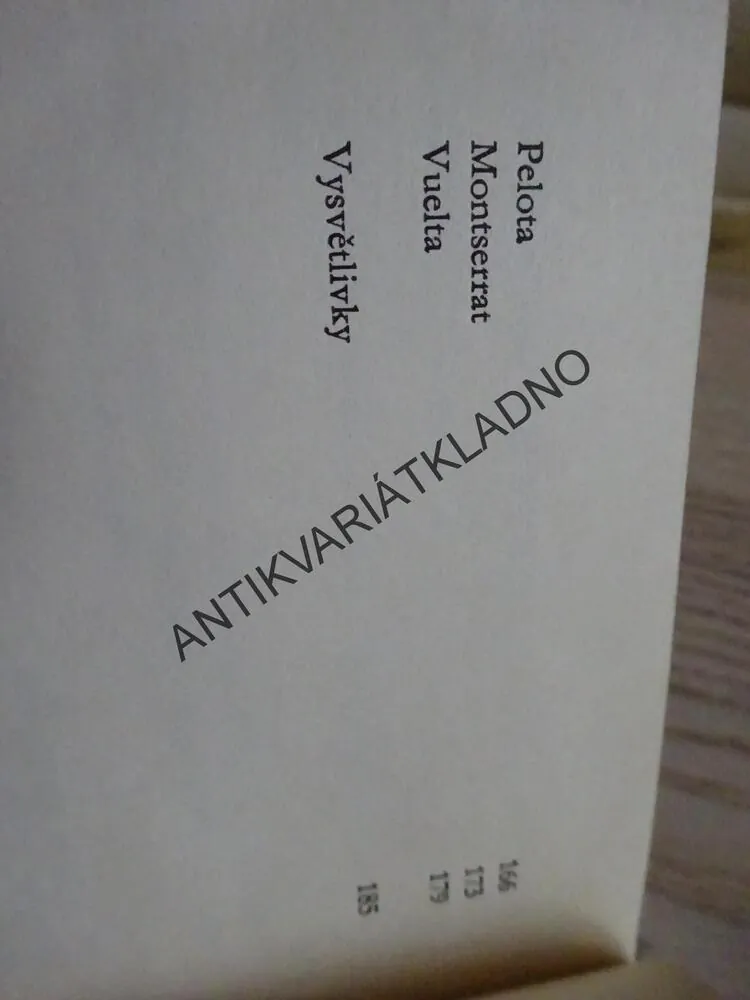 VÝLET DO ŠPANĚL, KAREL ČAPEK, **an