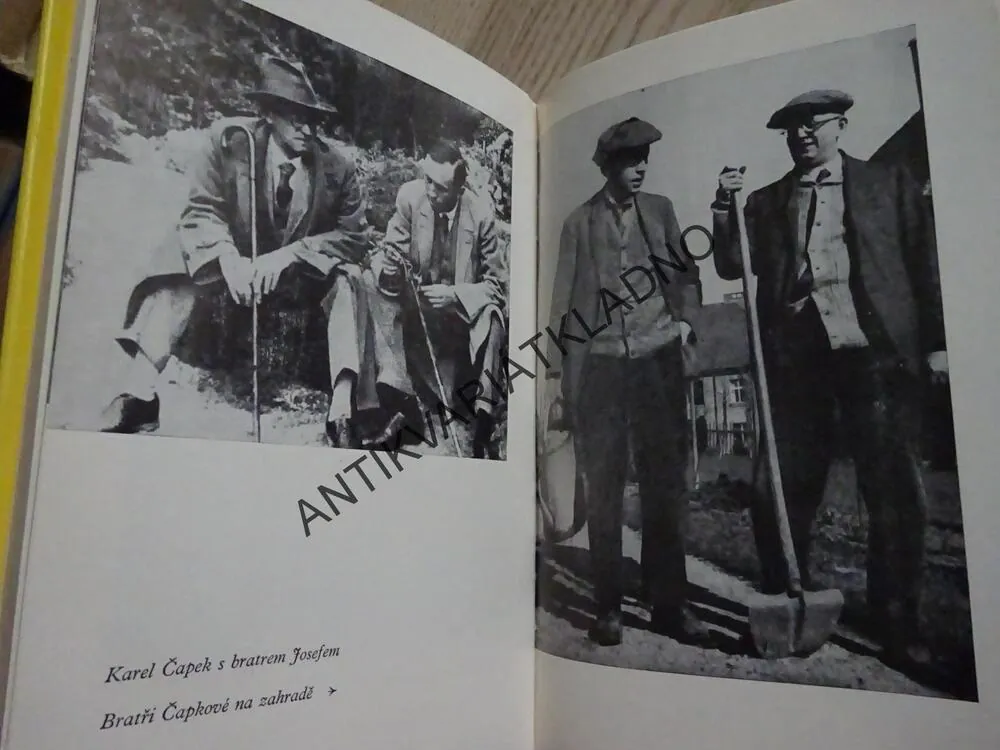POZDRAVY, KAREL ČAPEK, **an