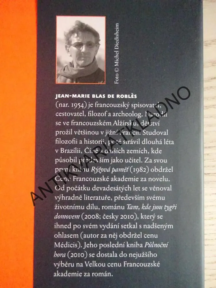 PŮLNOČNÍ HORA, JEAN-MARIE BLAS DE ROBLES, **an