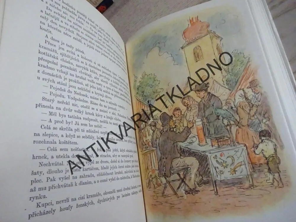 MĚSTEČKO NA DLANI, JAN DRDA, **an