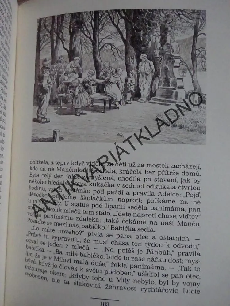 BABIČKA, BOŽENA NĚMCOVÁ, **an