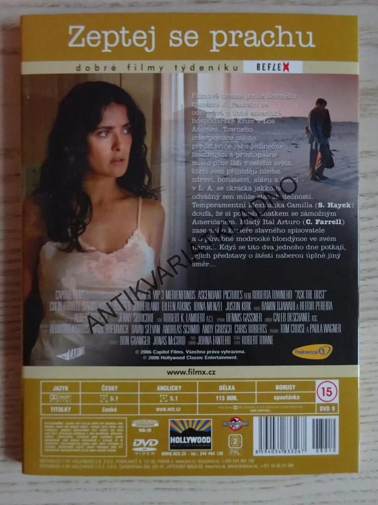 ZEPTEJ SE PRACHU, DVD FILM