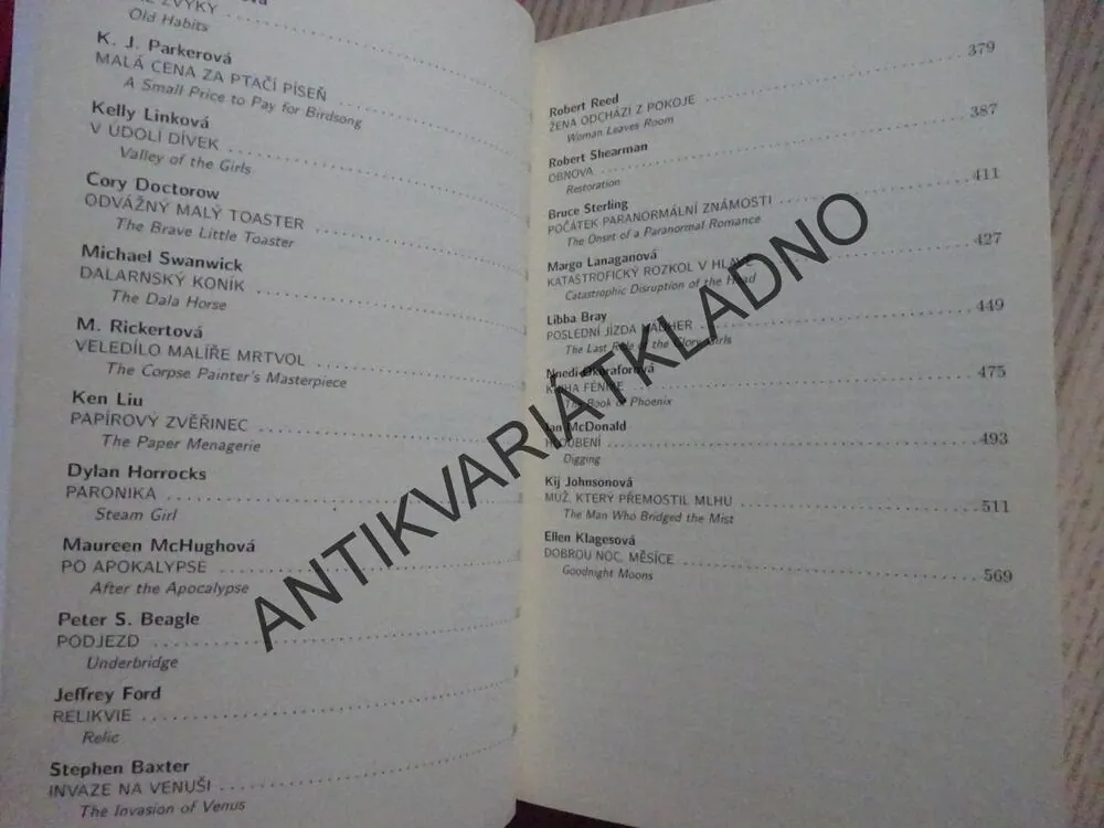 NEJLEPŠÍ SCIENCE FICTION A FANTASY, 2011, JONATHAN STRAHAN, **an