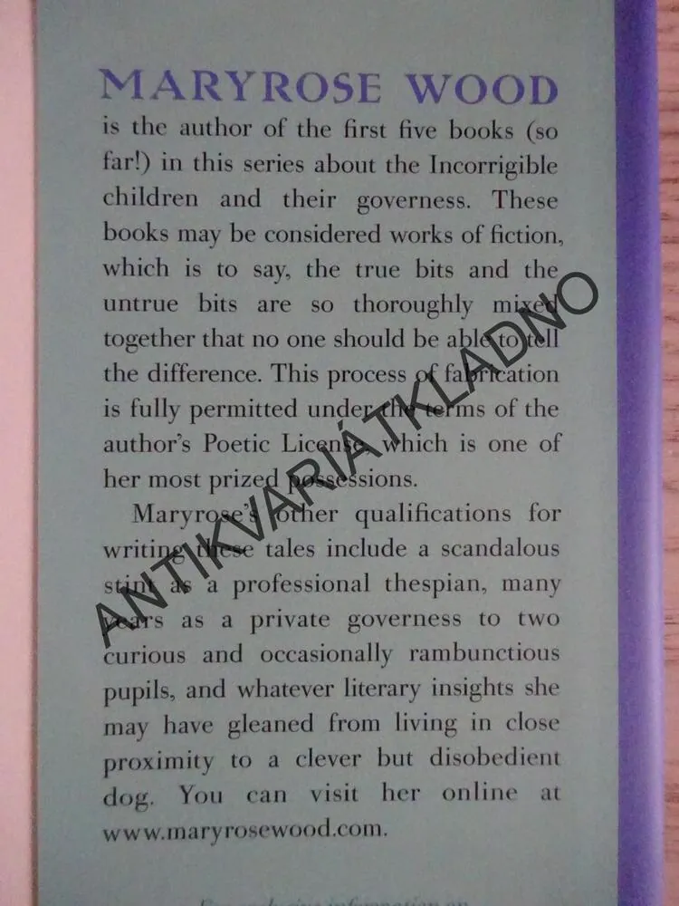 THE INCORRIGIBLE CHILDREN OF ASHTON PLACE, THE UNMAPPED SEA, MARYROSE WOOD, **an